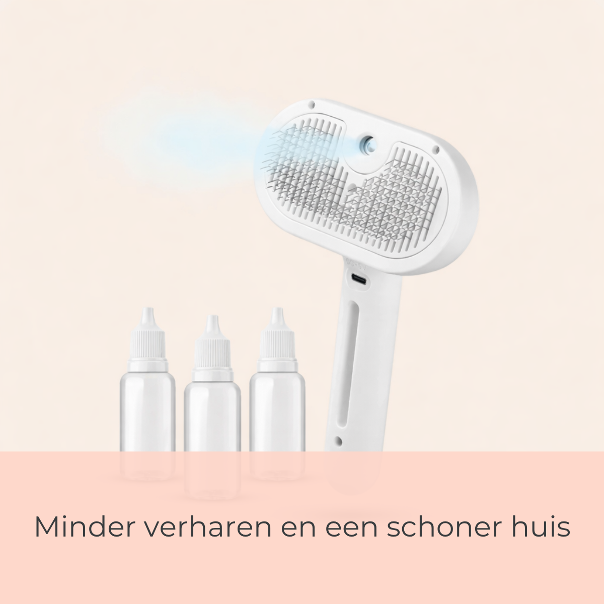 FurMist Pro™ – Slimme Stoomborstel voor Huisdieren