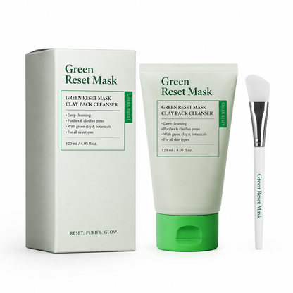 Green Reset Mask™ – Zuiverend Clay Masker