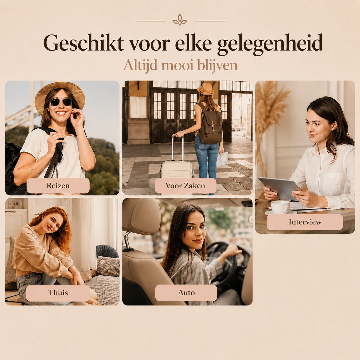 Muchavo SmoothBrush™ – Draadloze Haarstijlborstel voor Glad en Verzorgd Haar