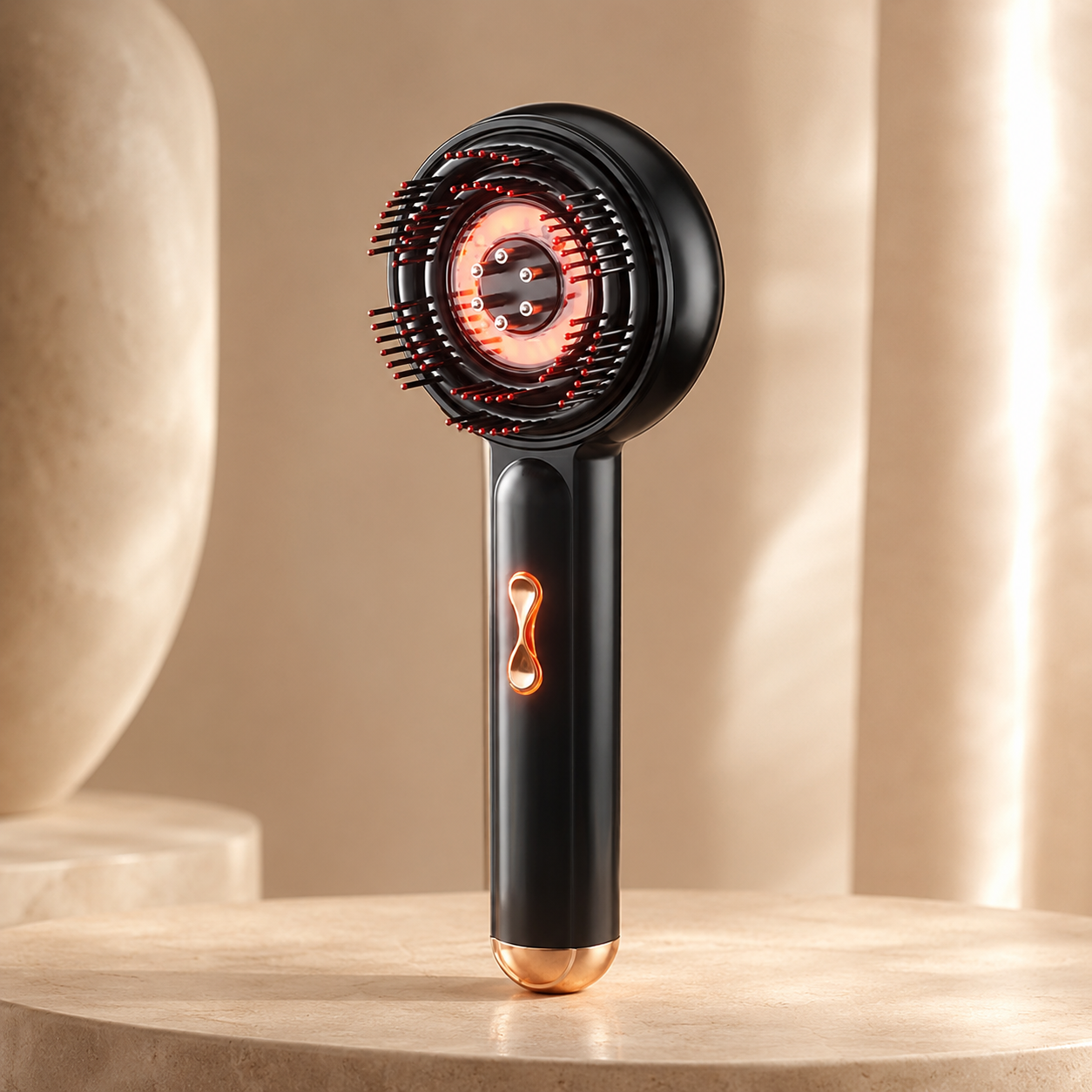 Muchavo ScalpRitual™ – Elektrische Hoofdhuidmassager met Haarolie-Applicator