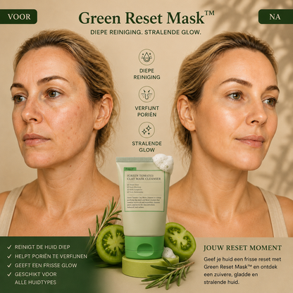 Muchavo Green Reset Mask™ – Zuiverend Clay Masker