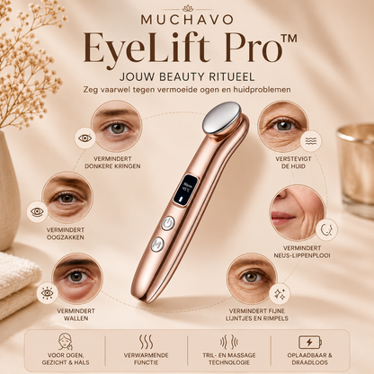 Muchavo EyeLift Pro™ – Luxe Ooglift Massager | Voor Ogen, Gezicht & Hals