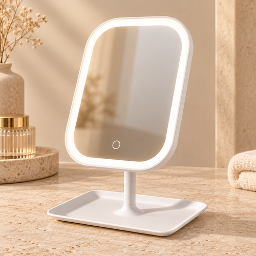 Muchavo GlowMirror™ – Oplaadbare LED-make-upspiegel