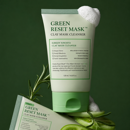 Green Reset Mask™ – Zuiverend Clay Masker