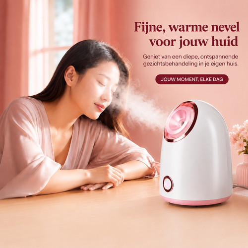 Muchavo GlowMist™ – Luxe Nano Gezichtsstomer voor een Stralende Huid