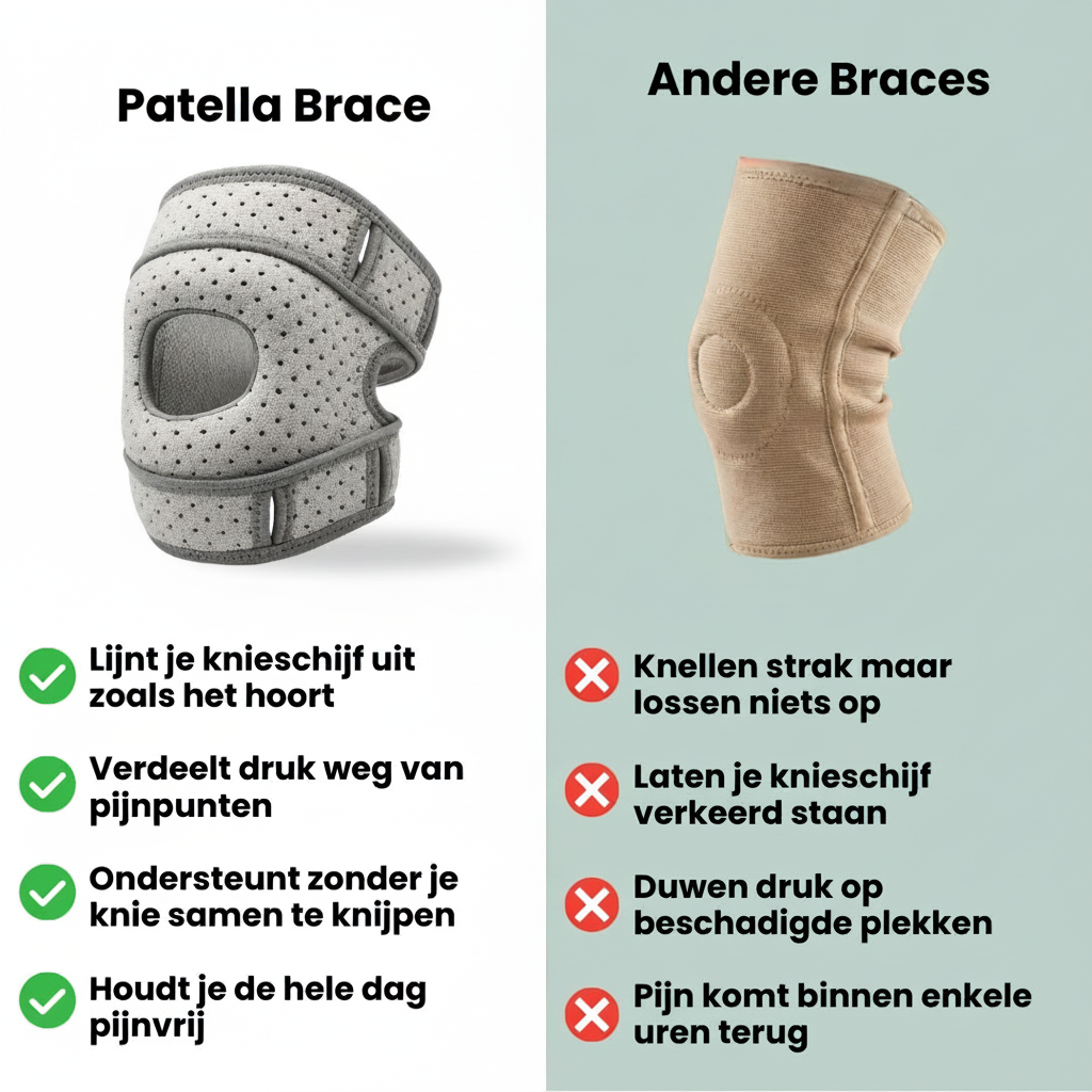 OrthoStride™ Knee Support – Geavanceerde Knie Ondersteuning voor Dagelijkse Vrijheid