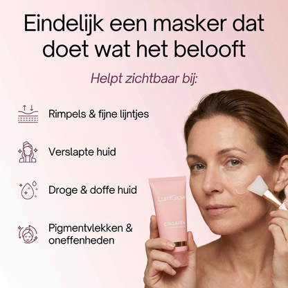 LumiGlow™ Collageen Boost Masker